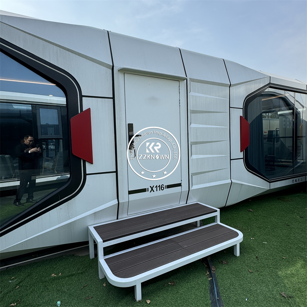 Interior Design Luxury House - Aanpasbaar klein prefab cabine stalen capsulehuis