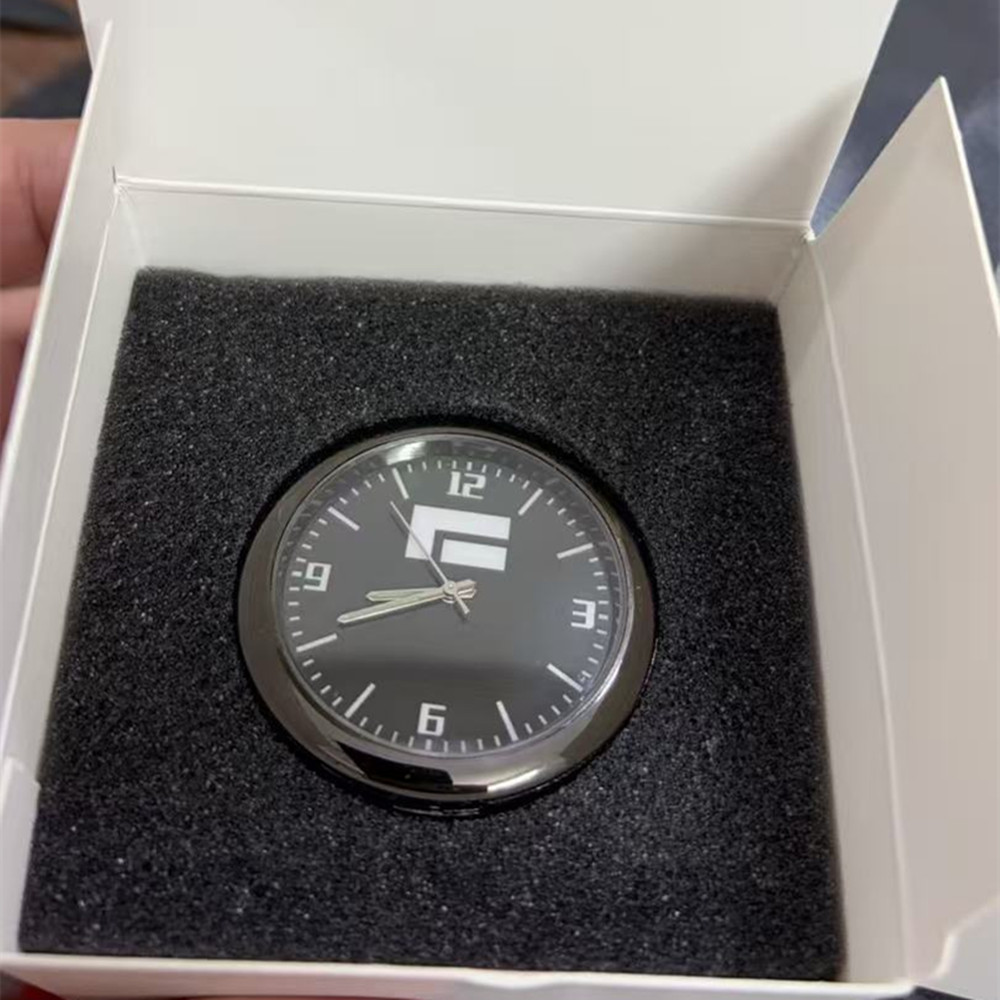 Interior Design Logo - Autohorloge Gemodificeerd auto-interieur Elektronisch quartz horloge