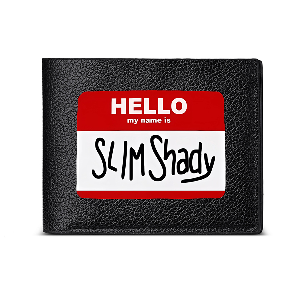 Interior Design Name Card - Hallo, mijn naam is Slim Shady.
