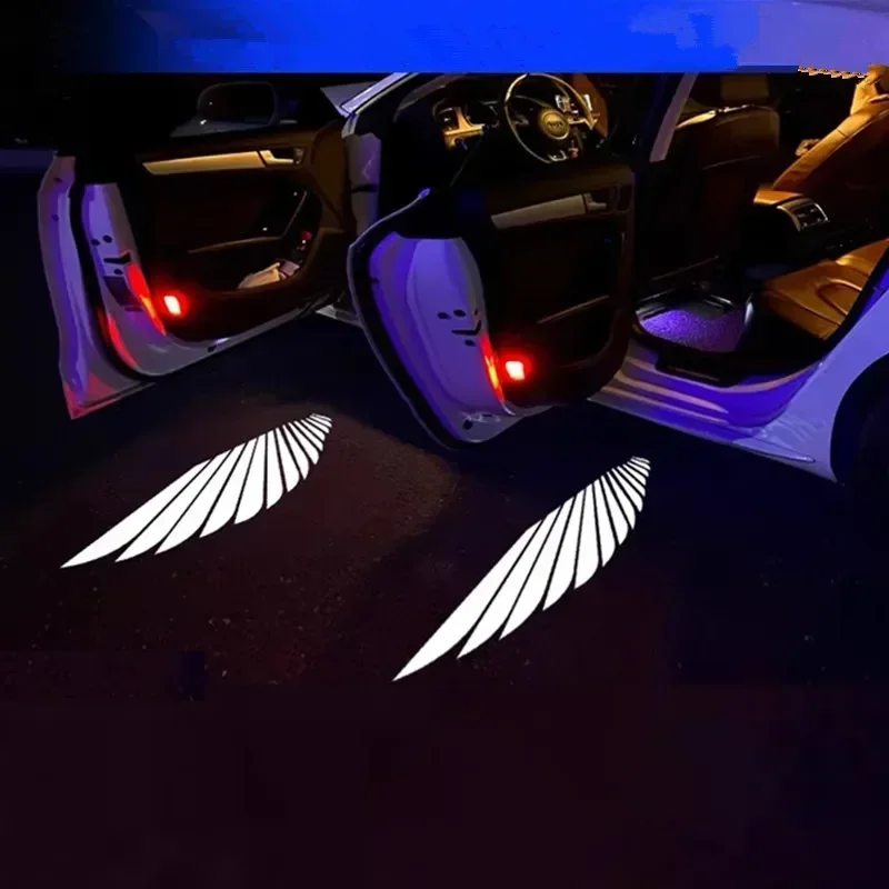 2 stuks draadloze LED autodeur - Interior Design Logo recensie en prijs