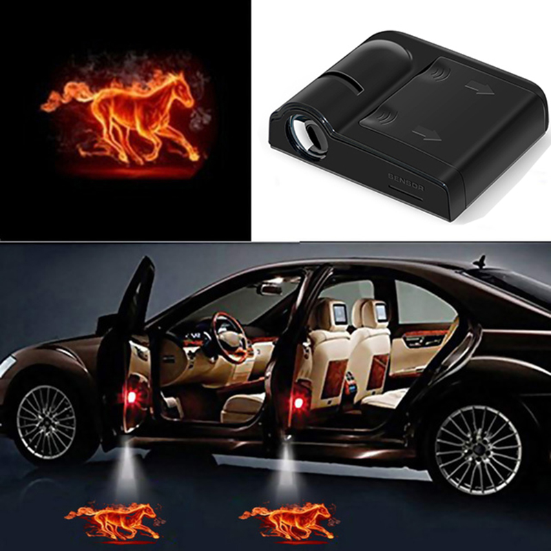 1 stks Autodeur Logo Licht Wel - Interior Design Logo recensie en prijs