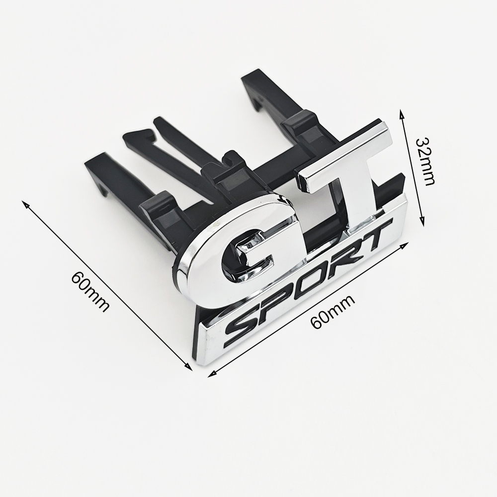 3D ABS Logo GT Sport Embleem A - Interior Design Logo recensie en prijs