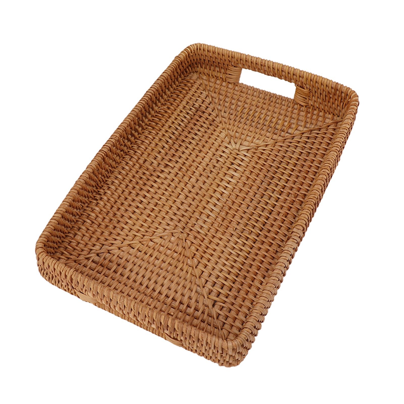 D5 Serveermand met handgrepen, - Rattan Tray Handle recensie en prijs