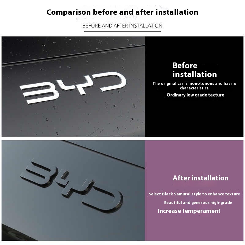Voor BYD Song Plus DMI Seal U  - Interior Design Logo recensie en prijs