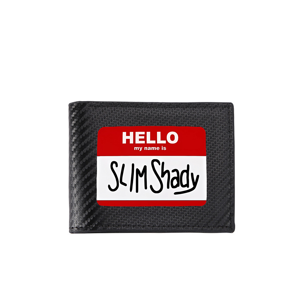 Hallo, mijn naam is Slim Shady - Interior Design Name Card recensie en prijs