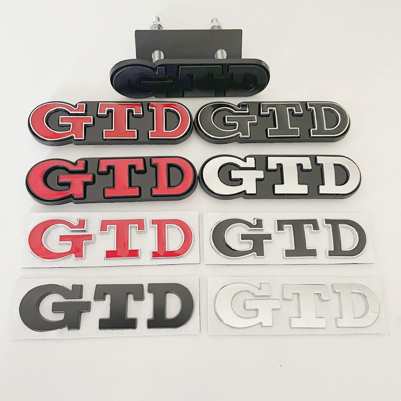 3D Metalen Grille GTD Logo Emb - Interior Design Logo recensie en prijs