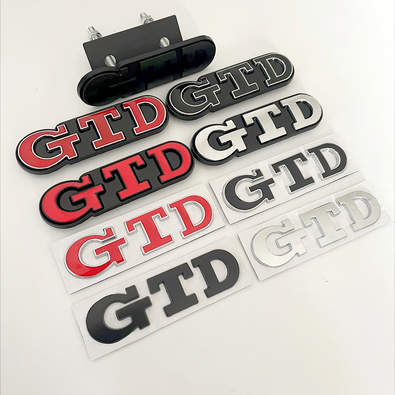 3D Metalen Grille GTD Logo Emb - Interior Design Logo recensie en prijs