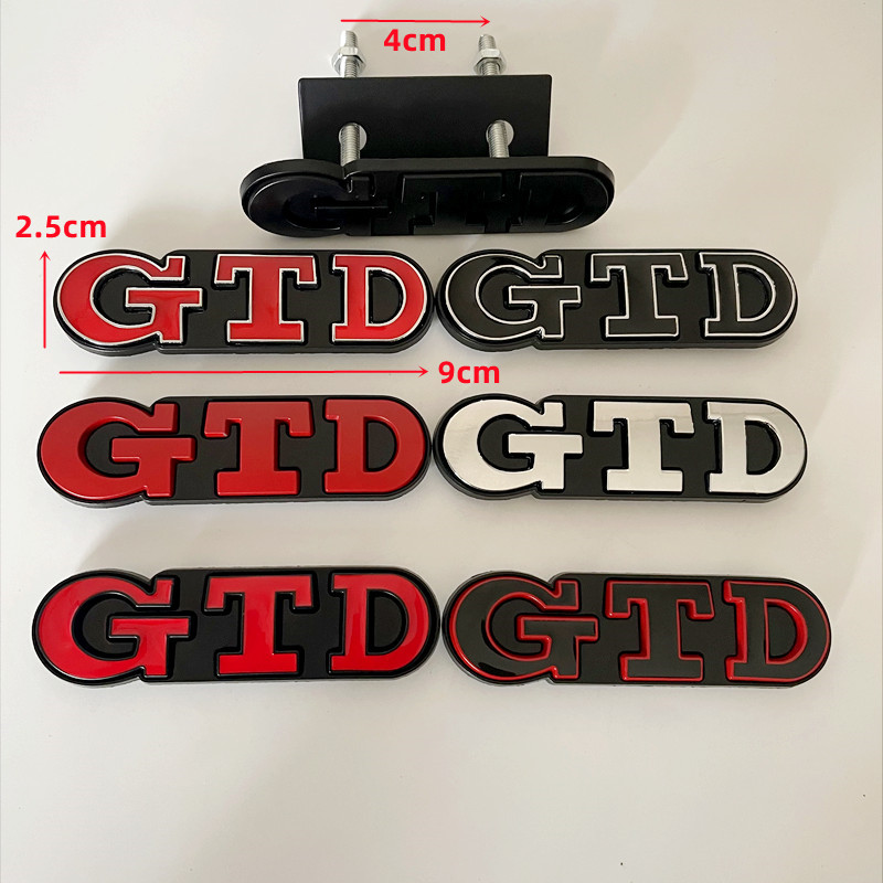 3D Metalen Grille GTD Logo Emb - Interior Design Logo recensie en prijs